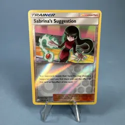Pokemon TCG Sabrina's Suggestion 154/181 SM Team Up Reverse Holo NM - Image 1