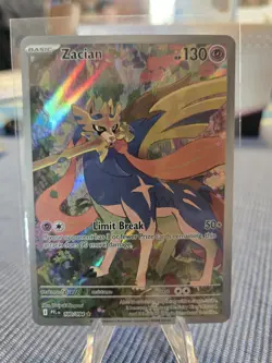 Zacian 100/094 - Phantasmal Flames - Pokemon TCG - Illustration Rare - NM - Image 1
