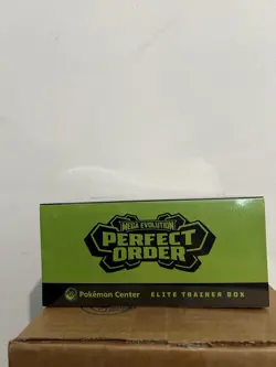 Pokemon TCG Perfect Order Pokemon Center Elite Trainer Box ETB Sealed In Hand - Image 5