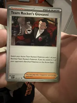 Team Rocket’s Giovanni 204/217 - ASC Trainer - Ascended Heroes - Pokemon TCG NM - Image 1