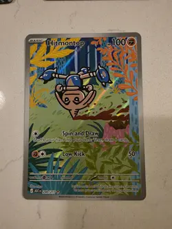 Pokemon 4 Holo Cards: Hitmontop, Mega Meganium EX, Mega Gengar EX, Bellibolt EX - Image 1