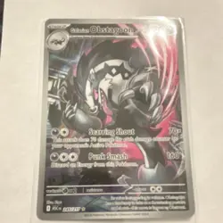 Pokemon Galarian Obstagoon Rare Holo Card Sword & Shield 245/217 2020 170 HP - Image 1