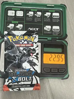 22.95g🔥 HEAVY 🔥 Pokemon TCG Black Bolt Booster Pack! FACTORY SEALED!!!✅ - Image 1