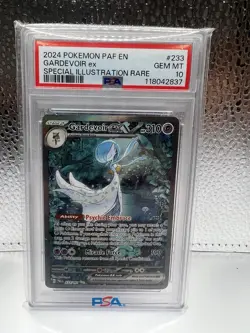 🔥PSA 10 PAF EN Paldean Fates Gardevoir ex 233/091 SIR Pokemon🔥 - Image 1