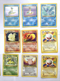 Lot of 20 Pokemon Collection Base Jungle Fossil Rocket Base 2 Some Holo WOTC - Image 3
