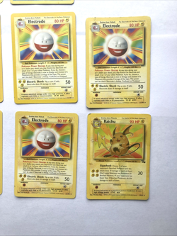 Lot of 20 Pokemon Collection Base Jungle Fossil Rocket Base 2 Some Holo WOTC - Image 4