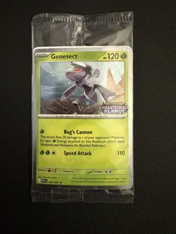 Pokemon Genesect Phantasmal Flames Best Buy Promo STAMPED and sealed - Image 1
