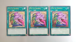 Yu-Gi-Oh! TCG Pot of Desires OP11-EN003 Unlimited - UR - Near Mint - 1 Copy Each - Image 1