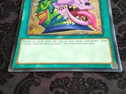 Yu-Gi-Oh! TCG Pot of Desires OP11-EN003 Unlimited - UR - Near Mint - 1 Copy Each - Image 3