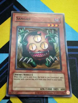 Yugioh - Sangan - Super Rare - RP01-EN036 - Near Mint / Mint - Image 1