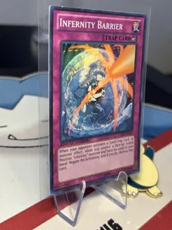 Yugioh Infernity Barrier CT09-EN023 Super Rare Limited Edition LP - Image 2