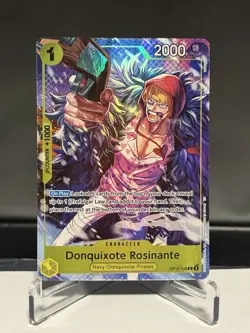 One Piece TCG Donquixote Rosinante OP12-108 Rare Foil Character Card Game Card - Image 1