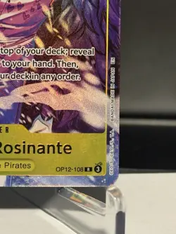 One Piece TCG Donquixote Rosinante OP12-108 Rare Foil Character Card Game Card - Image 3