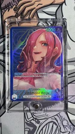 Bandai One Piece Vinsmoke Reiju Leader OP06-042 Holo 5000 Power - Image 1