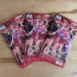 One Piece TCG EB-03 Heroines Edition Sleeved Booster Packs EN (Lot of 3) - Image 1