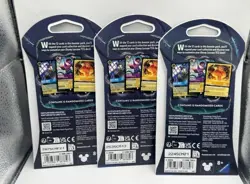 DISNEY LORCANA “WHISPERS IN THE WELL” , ART SET OF 3 BOOSTER PACKS, SEALED - Image 2