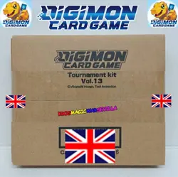 DIGIMON TOURNAMENT KIT VOL 13 ENGLISH FACTORY SEALED - Digimon Card Game - Image 1