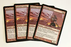 Spikeshot Goblin (4) Mirrodin NM MTG Magic the Gathering - Image 1
