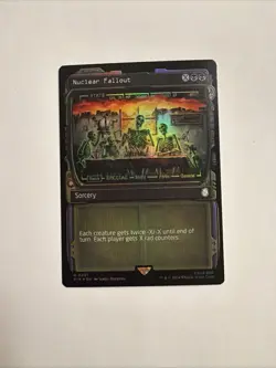 Nuclear Fallout Showcase Foil - Universes Beyond: Fallout MTG - Image 1