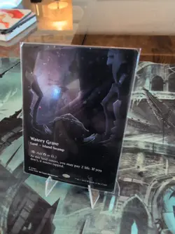 Watery Grave (Borderless) (Galaxy Foil) Edge of Eternities Foil - Image 2