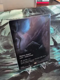 Watery Grave (Borderless) (Galaxy Foil) Edge of Eternities Foil - Image 3