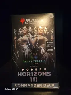 Modern Horizons 3 Commander Deck - Tricky Terrain MTG Brand New in box - Image 1