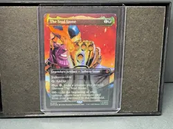 Magic the Gathering The Soul Stone 0243 Marvel's Spider-Man Borderless Insured - Image 1