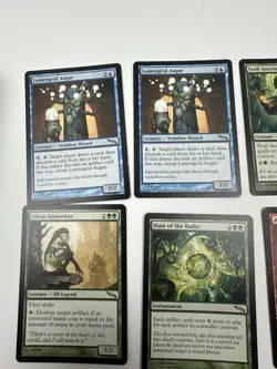 Magic The Gathering Mirrodin Card Lot 14 Rares, 66 Uncommons, 197 Commons NM - Image 2