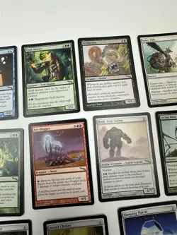 Magic The Gathering Mirrodin Card Lot 14 Rares, 66 Uncommons, 197 Commons NM - Image 3