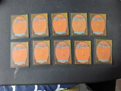 8x MTG Plains FBB Black border Japanese LP - Image 2