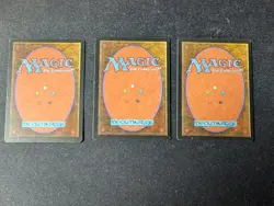 3x MTG Forest FBB Black bordes Japanese LP - Image 2