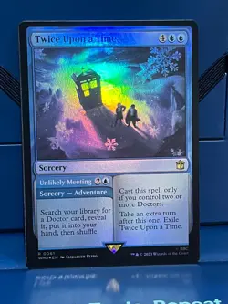 MTG Dr. Who Twice Upon a Time Foil Rare NM/M WHO - Image 1