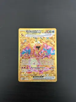 Pokemon TCG Charizard EX Holo Card Sv03: Obsidian Flames 228/197 Mint - Image 1