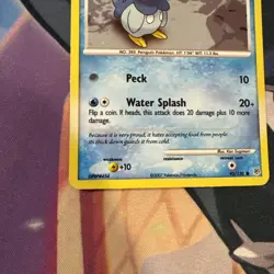 Piplup 93/130 Diamond & Pearl Cosmos Holo Rare Pokemon Card DMG - Image 4