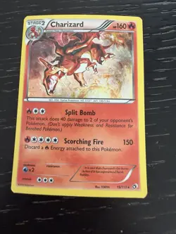 Charizard 19 Legendary Treasures Cosmos Holo Rare Pokemon Card - Image 2