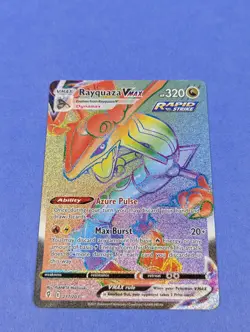 Rayquaza VMAX - 217/203 - Hyper Rare Evolving Skies - Pokemon Card - NM - Image 1