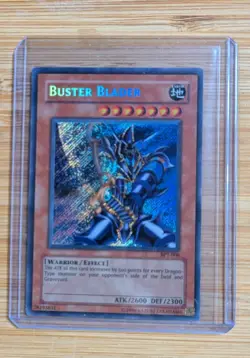 1996 Konami First Edition Yu-Gi-Oh Trading Card Pristine Buster Blader YC1 - Image 1