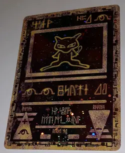 Pokemon Ancient Mew 1 Promo Holo Card English 1999 - Image 3