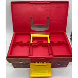Vintage 1999 Pokemon Trading Card Game Collector Case Just Stuff Storage - READ - Image 5