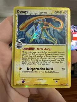 Deoxys (Speed) (Delta Species) - 6/110 - Pokemon Ex Holon Phantoms Holo Card LP - Image 1