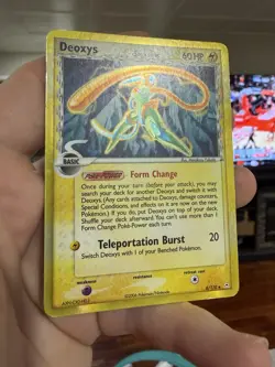 Deoxys (Speed) (Delta Species) - 6/110 - Pokemon Ex Holon Phantoms Holo Card LP - Image 3