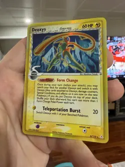 Deoxys (Speed) (Delta Species) - 6/110 - Pokemon Ex Holon Phantoms Holo Card LP - Image 4