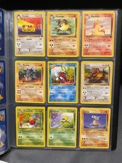 Near Mint - Jungle Set Complete Common and Uncommon WOTC Pokemon Cards Bundle - Image 3