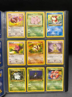 Near Mint - Jungle Set Complete Common and Uncommon WOTC Pokemon Cards Bundle - Image 5