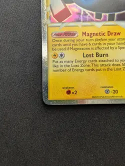 NM Pokemon Magnezone Holo Card 96/102 Triumphant Ultra Rare - Image 4