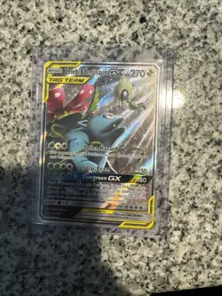 Pokemon Celebi & Venusaur GX TAG TEAM Promo Holo Card SM167 SM - Image 1