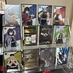 Demon Slayer Kayou Anime HOLO Card Lot - 10+ Holo SSR SR - Rengoku Giyu Inosuke - Image 1