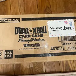Dragon Ball Super Card Fusion World FB01 Heartbeat of Awakening Sealed Case JP - Image 1