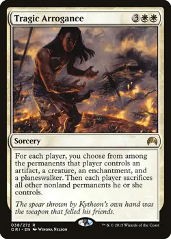 MTG Tragic Arrogance ** Magic Origins ** English (NM) - Image 1