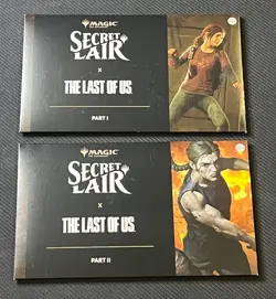 MTG Secret Lair x THE LAST OF US part 1 & 2 Magic the Gathering FACTORY SEALED - Image 1